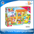 2016 Ventas calientes ABS villy niños educación cubo bloque de construcción juguete